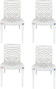 blue square natural fiber outdoor chair