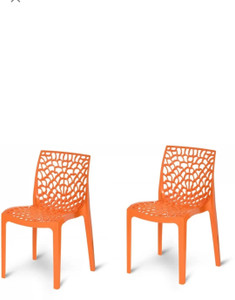 blue square natural fiber outdoor chair