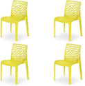 BLUE SQUARE Natural Fiber Outdoor Chair
