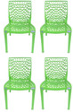 BLUE SQUARE Natural Fiber Outdoor Chair