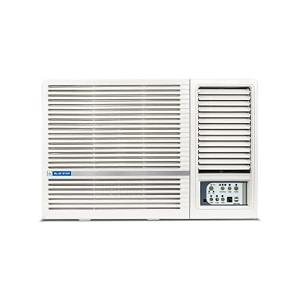 blue star 15 ton 2 star fixed speed window ac copper turbo cool humidity control fan modes-autohighmediumlow hydrophilic blue fins dust filters self-diagnosis wfb218ln white