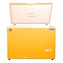 Blue Star CHBK300 double door bottle cooler (291L, yellow)