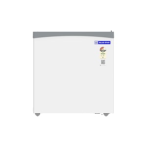 blue star gt3-n180 180 liter glass top deep freezer 161 liter white 3-star