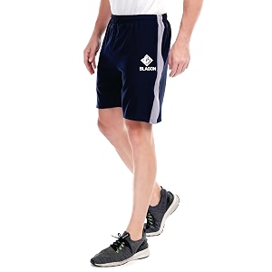 BLUE STAR SHARK Mens Solid Casual Shorts