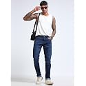 Blue Tapered fit Jeans MMDTP01-103