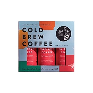 blue tokai coffee roasters cherry cold brew can 250mls  ready to drink coffee  pack of 6  100 arabica coffee  specialty coffee  250ml x 6