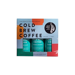 blue tokai coffee roasters tender coconut cold brew can 250ml  ready to drink coffee  pack of 6  100 arabica coffee  specialty coffee  250ml x 6