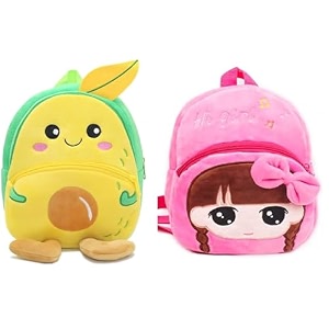 blue tree cute boy39s and girl39s plush bag full embroidery designs mini travel backpack mango mango-hi girl