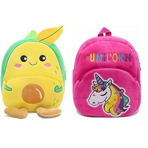 blue tree cute boy39s and girl39s plush bag medium quality full embroidery designs mini travel backpack mango mango-ch unicorn