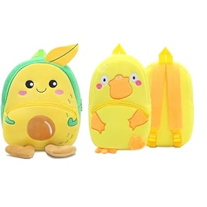 blue tree cute boy39s and girl39s plush bag medium quality full embroidery designs mini travel backpack mango mango-yellow psy duck