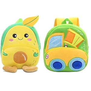 blue tree cute boy39s and girl39s plush bag medium quality full embroidery designs mini travel backpack mango mango-dump truck