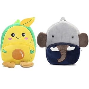blue tree cute boy39s and girl39s plush bag medium quality full embroidery designs mini travel backpack mango mango-ch elephant