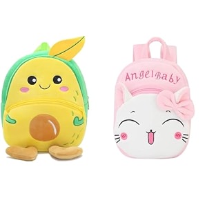 blue tree cute boy39s and girl39s plush bag medium quality full embroidery designs mini travel backpack mango mango-angel baby