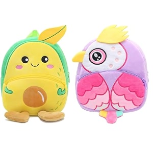 blue tree cute boy39s and girl39s plush bag medium quality full embroidery designs mini travel backpack mango mango-pink owl