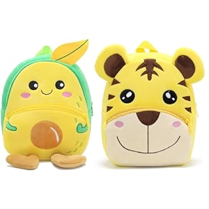 blue tree cute boy39s and girl39s plush bag medium quality full embroidery designs mini travel backpack mango mango-tiger