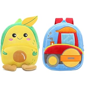 blue tree cute boy39s and girl39s plush bag medium quality full embroidery designs mini travel backpack mango mango-road roller