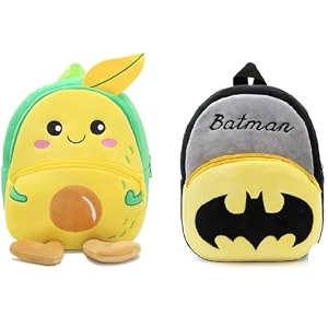 blue tree cute boy39s and girl39s plush bag medium quality full embroidery designs mini travel backpack mango mango-batman
