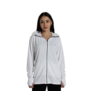 blue tyga womens sunscreen jacket 20 - advanced protection from sun amp pollution - upf 50 protection