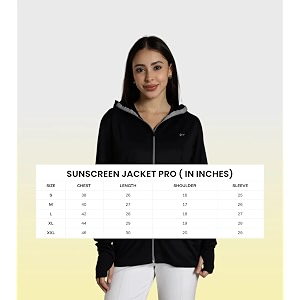 blue tyga womens sunscreen jacket 20 - advanced protection from sun amp pollution - upf 50 protection