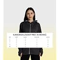 BLUE TYGA Womens Sunscreen Jacket 2.0 - Advanced Protection from Sun &amp; Pollution - UPF 50+ Protection