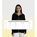 BLUE TYGA Womens Sunscreen Jacket 2.0 - Advanced Protection from Sun &amp; Pollution - UPF 50+ Protection