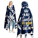 Blue Wife Wearable Blanket Hoodie