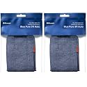 BLUEAIR Blue Pure 311 Auto Navy Pre-Filter, Washable Fabric Traps Pollen, Pet Hair &amp; Dust, Night Waves (Pack of 2)