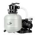 BlueBay 15in Sand Filter Pump with Timer for Above Ground Pools