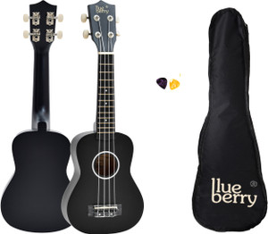 BLUEBERRY UK-41-Black Soprano 21 Inch Body Spruce