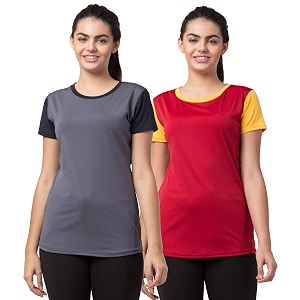 BLUECON Combo Pack Solid Polyester Slim Fit