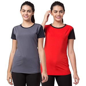 BLUECON Combo Pack Solid Polyester Slim Fit
