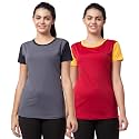 BLUECON Combo Pack Solid Polyester Slim Fit