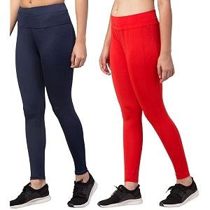 BLUECON Gym wear Leggings Ankle Length Workout