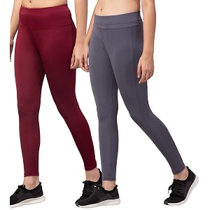 BLUECON Gym wear Leggings Ankle Length Workout
