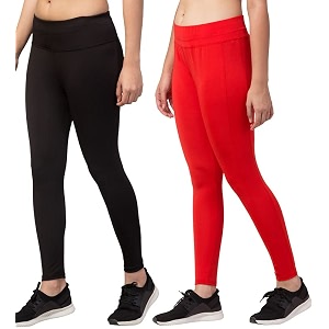 BLUECON Gym wear Leggings Ankle Length Workout