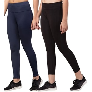 BLUECON Gym wear Leggings Ankle Length Workout