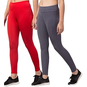 BLUECON Gym wear Leggings Ankle Length Workout