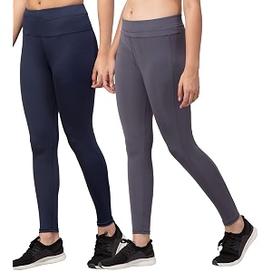 BLUECON Gym wear Leggings Ankle Length Workout