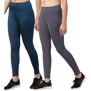BLUECON Gym wear Leggings Ankle Length Workout