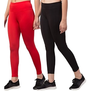 BLUECON Gym wear Leggings Ankle Length Workout