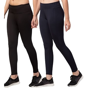 BLUECON Gym wear Leggings Ankle Length Workout
