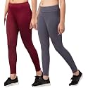 BLUECON Gym wear Leggings Ankle Length Workout