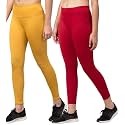 BLUECON Gym wear Leggings Ankle Length Workout