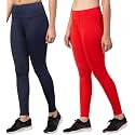 BLUECON Gym wear Leggings Ankle Length Workout