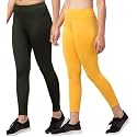 BLUECON Gym wear Leggings Ankle Length Workout
