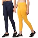 BLUECON Gym wear Leggings Ankle Length Workout