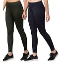 BLUECON Gym wear Leggings Ankle Length Workout