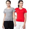 BLUECON Tshirts for Women Combo Pack of