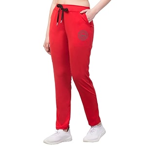 BLUECON Womens Plain Solid Regular Fit Straight
