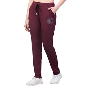 BLUECON Womens Plain Solid Regular Fit Straight